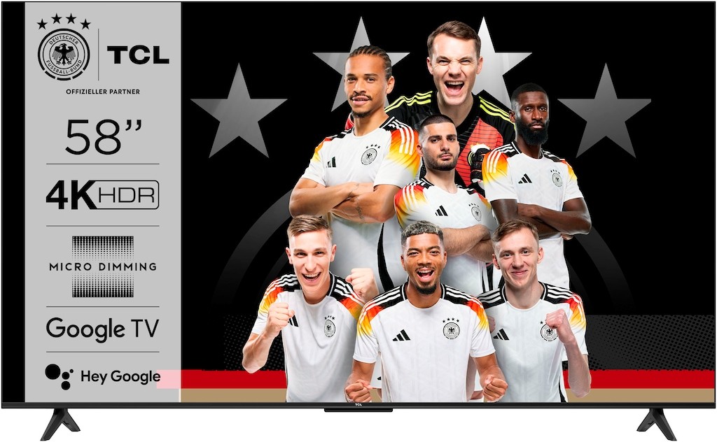 Televizor TCL 58V6BX1, 58", 4K Ultra HD, Google TV, i zi
