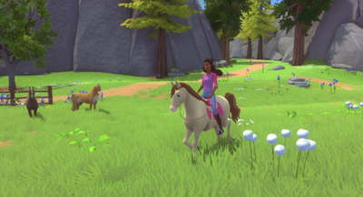 Lojë Sony PS5 Barbie Horse Trails, aventureske, për kalamaj