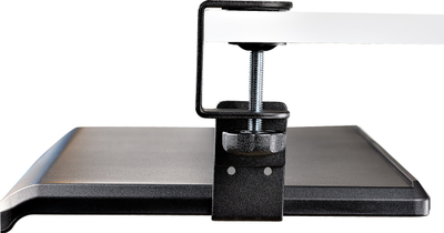 Mbajtëse tastiere StarTech.com Under-Desk, ergonomike, me kapëse C, e zezë
