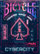 Letra loje Bicycle Cyberpunk Cybercity, JKR10026668, dizajn neon, shumëngjyrëshe