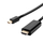 Kabllo HDMI V1.4 në Mini DisplayPort, me Ethernet