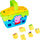 Loje shportë Peppa Pig Shape Sorter Basket, me tinguj muzikorë, 6 copa forme, shumëngjyrëshe