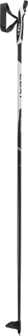 Shkop ski nordik Leki Cross Soft, 160 cm, alumin, bardh e zi