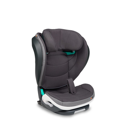 Ulëse makine për fëmijë BeSafe Flex FIX 2, ISOFIX, mbështetëse e lartë, gri e errët