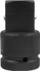 Adapter goditës JCB 1"(F) x 1.5"(M), çelik CrMo, i zi