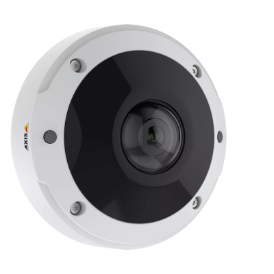 Kamerë rrjeti Axis M3077 PLVE, 360°, PoE, e bardhë