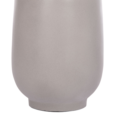 Vazo dyshemeje dekorative Linter HM4662.03S, Fiber Cement, 34x60 cm, gri