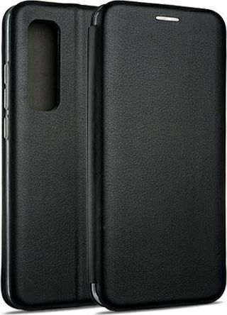 Këllëf tip libër për telefon Xiaomi Mi Note 10 Lite, portofol, i zi