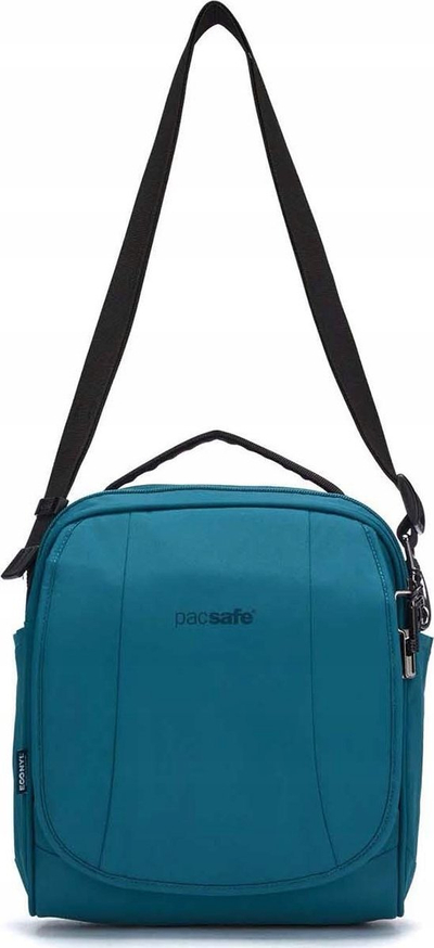Çantë krahu Pacsafe LS200, antivjedhje, për tablet 10", ngjyra tidal teal