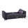 Set divan-shtrat KRISTINA (2 + 3 ulëse) (HM11753), gri