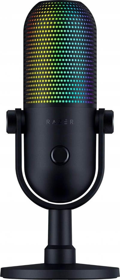 Микрофон Razer Seiren V3 Chroma (RZ19-05060100-R3M1), USB, RGB, црна