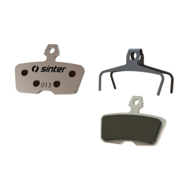 Jastëk frenash biçiklete Sinter Formula Cura Green, organik, set, gri