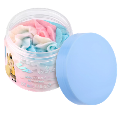 Skrab për fytyrë dhe trup Essence Disney Pixar Up Whipped, 150 ml