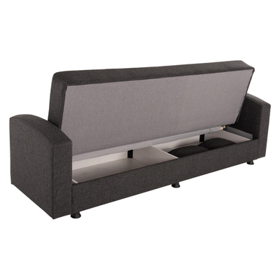 Sofa 3-ulëse Dimos 220x77x83Hcm (HM3074.13), gri