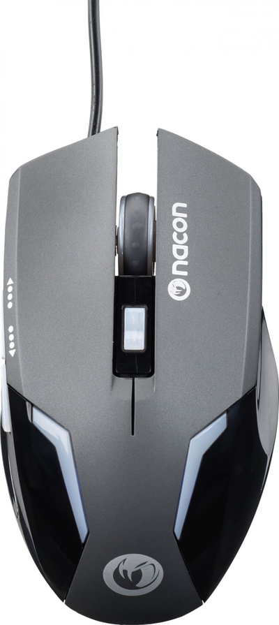Maus lojnash Nacon GM-105, 2400 DPI, USB, gri