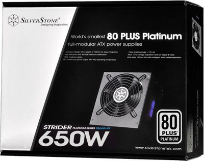 Burim energjie SilverStone Strider Platinum SST-ST65F-PT ATX, 650W