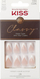 Thonj artificial KISS Classy Nails Silk Dress, gjatësi mesatare, formë ovale, bojë neutrale