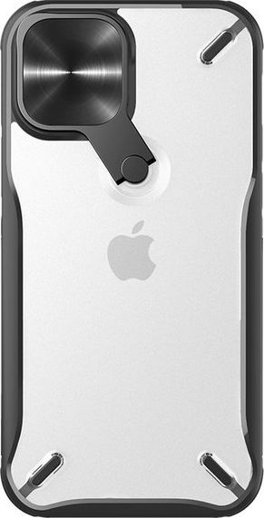 Mbrojtëse telefoni ESR për iPhone, pjesa mbrapa e tejdukshme, kapak rrëshqitës për kamerën, gri