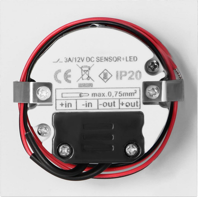Dritë shkallësh Adviti Draco LED, 1.5W 12V, sensor lëvizjeje, e bardhë