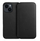 Футрола-книга Dual Pocket за Samsung S25 Plus, со џебови за картички, црна