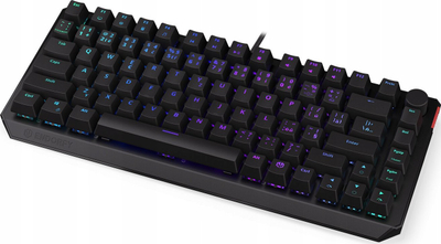 Tastierë mekanike gaming Endorfy Thock 75% Wireless Red, Kailh Red, RGB, CZ SK, e zezë