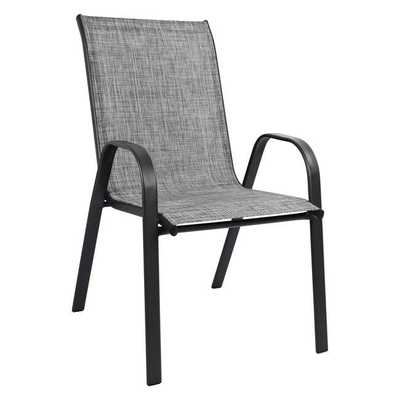 Set ngrënieje 3-pjesësh, Tavolinë + karrige Leon, gri (HM5184.01), gri