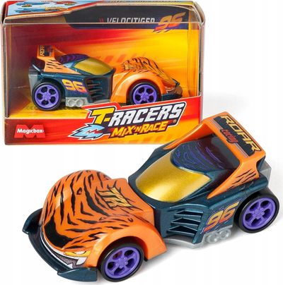 Set makina lodër T Racers Mix n Race Pack 1, koleksion, shumëngjyrëshe