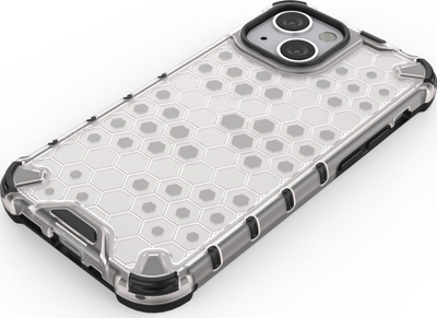 Mbulesë telefoni Hurtel Honeycomb, për iPhone 13 mini, xhel, transparente