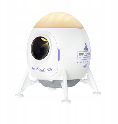 Projektor dekorativ XO CF38, LED Star Galaxy, altoparlant Bluetooth, i bardhë