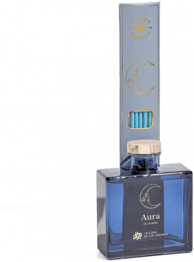 Aromatizues ambjenti La Casa De Los Aromas Aura Moon Mikado, difuzor me shkopça 130 ml, erë jasemini