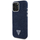 Маска за телефон Guess Denim Triangle Logo, MagSafe, за iPhone 16 Pro Max, сина