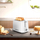 Toaster Aigostar, 750W, 7 nivele pjekje, i bardhë