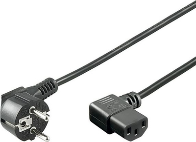 Kabllo rryme Goobay 96042, 1.5 m, CEE 7/7 në C13, e zezë