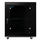 Kabinet rrjeti Spacer SPCW-12U-400-BK-02, 19", 12U, 500x400mm, i zi