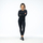 Хеланки за жени IQ Cross The Line ISMAE BOTTOM WMNS, најлон, црни