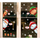 Ngjitëse dritare ECARLA Colorful Christmas NKD20, 20x30cm, motiv burrë dëbore, shumëngjyrëshe
