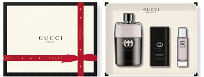 Set Gucci Guilty Pour Homme - Eau de Toilette 90 ml + Deodorant 75 ml + Eau de Toilette 15 ml