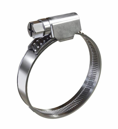 Сет инокс челични обрачни стеги STAINLESS W2, 20-32mm, 100 парчиња, сребрени