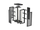 Kabinet rack LANBERG FF01-6824-23BL, 24U, 800mm, i zi