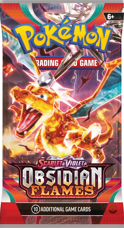 Pako letra loje Pokémon TCG Obsidian Flames, Scarlet &amp; Violet, 10 letra