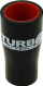 Lidhës drejt reduktues TurboWorks Pro, silikon 25-32mm, i zi