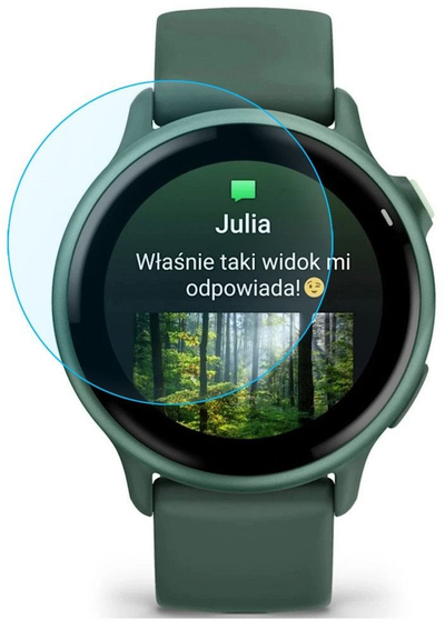 Заштитен филм за часовник 3mk Watch Protection Arc, за Garmin Vivoactive 6, проѕирен