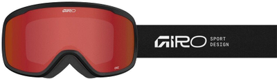 Скијачки очила Giro Cruz, стакло Amber Scarlet, Black Stacked