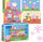 Puzzle Peppa Pig 4 në 1 Dodo, 4 skena, 16 20 36 54 copë, shumëngjyrësh
