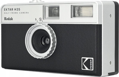 Aparat fotografik Kodak EKTAR H35, half frame 35mm, me blic, i zi