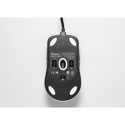 Maus gaming Ducky Feather Omron, 16000 DPI, 65g, i zi