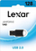 USB Lexar JumpDrive V40, 128GB, USB 2.0, e bardhë