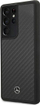 Kuti mbrojtëse Mercedes MEHCS21LRCABK, për Samsung Galaxy S21 Ultra, karbon, e zezë