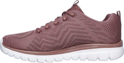 Atlete për goca Skechers Graceful Get Connected, Memory Foam, rrjetë ajrosëse, rozë