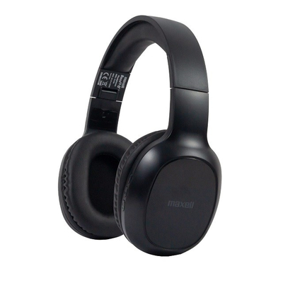 Kufje Bluetooth Maxell HD1 Bass, me mikrofon, bateri 20 orë, të zeza